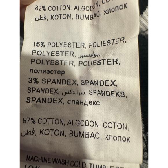 Vintage Y2K Bebe Sport Striped Hooded V-Neck Sleeveless Ribbed Top Medium - Picture 8 of 9